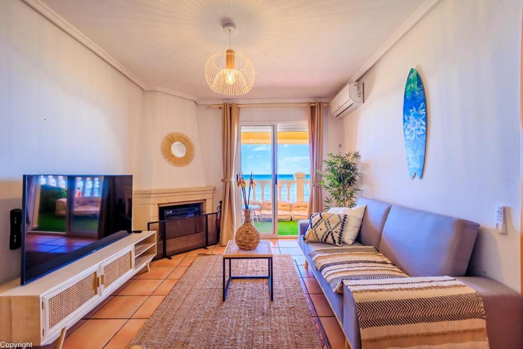 Primera Linea De Playa , Increibles Vistas, Amplio Appartement